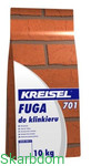 FUGA 701 GRAFIT 10 KG - Specjalistyczna zaprawa do klinkieru z trasem 5 - 20 mm