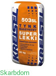 TYNK 503 SL Tynk maszynowy cementowo-wapienny super lekki 30 KG